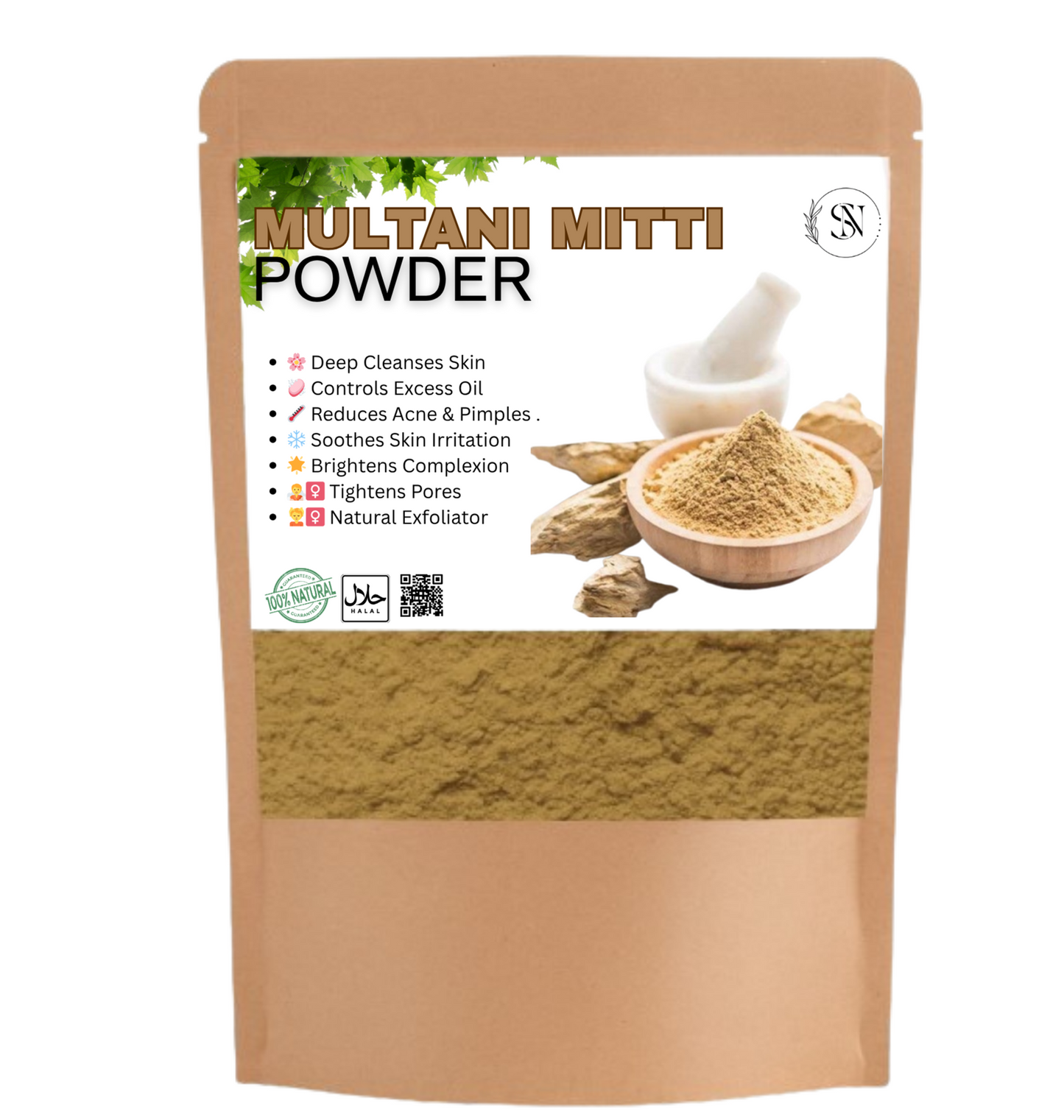 5 in 1 Organic Powder for Face