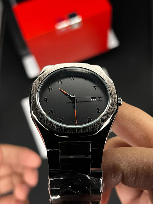 Octagon design in Arabic Numerals with Date Limited Edition & Prominent Needles