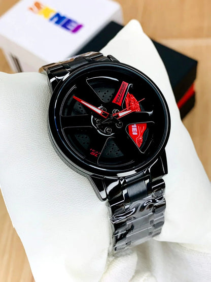 Premium 360° Rotating Wheel Watch