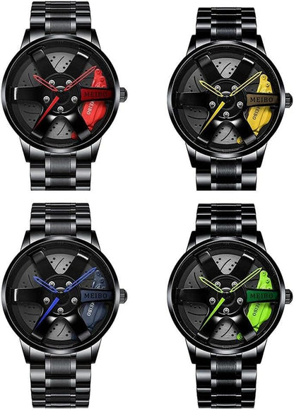 Premium 360° Rotating Wheel Watch