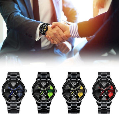 Premium 360° Rotating Wheel Watch