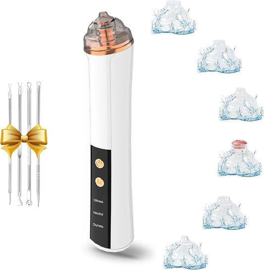 Blackhead Remover Pore Vacuum Kit  USB Rechargeable