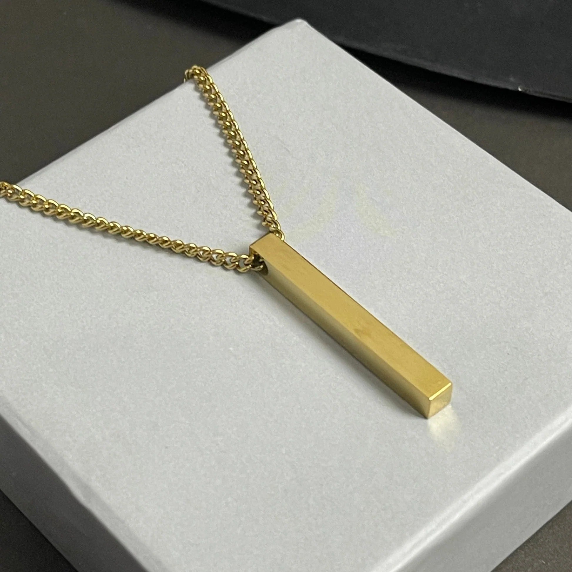 Bar Necklace for Men/Women