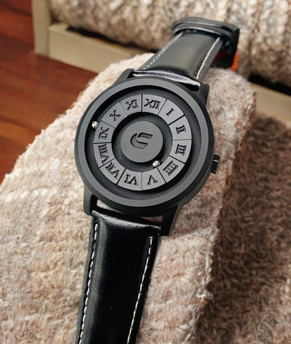 Magnetic Ball Dail Quartz Watch