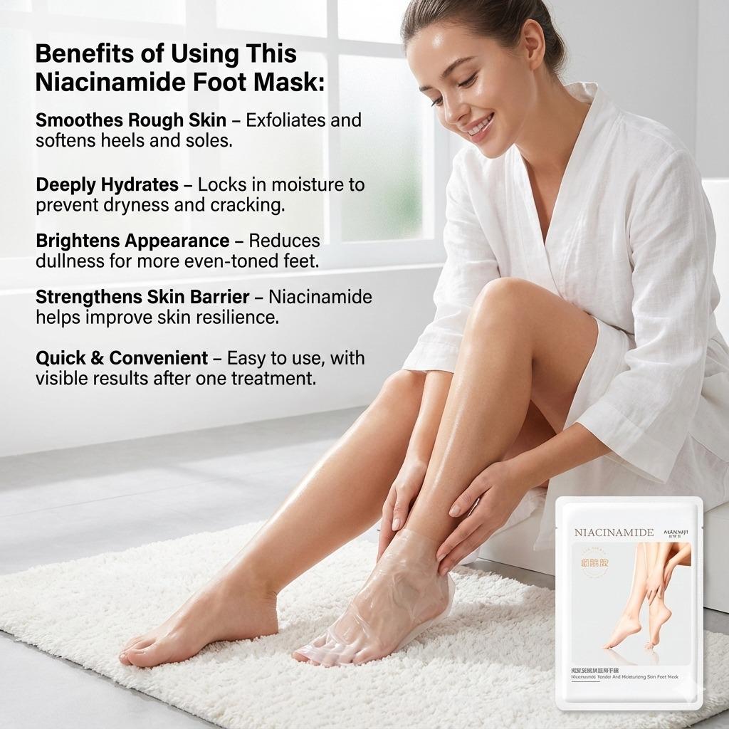 Niacinamide Foot Mask