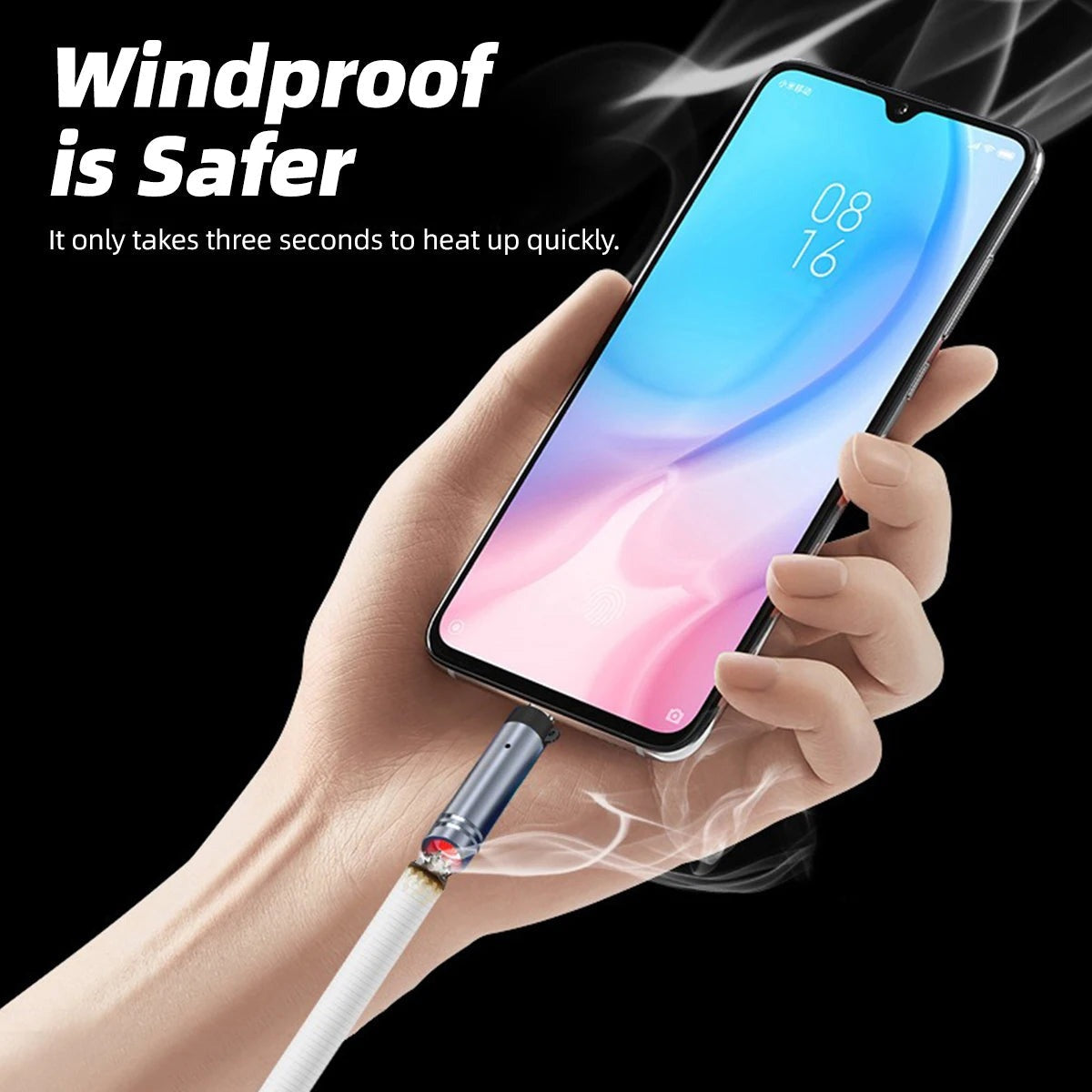 USB Charging Lighter Type C Cigarette Lighters