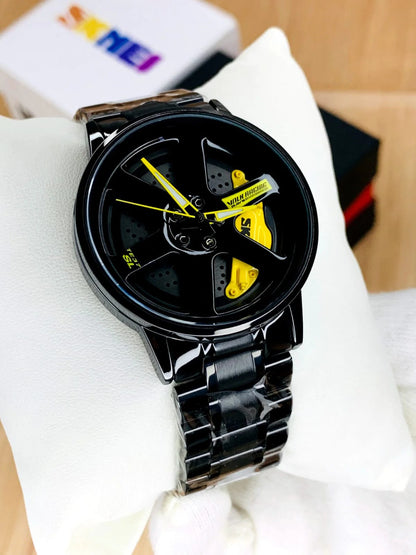 Premium 360° Rotating Wheel Watch