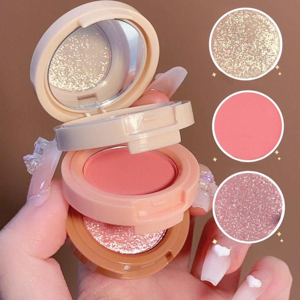 Blusher And Highlighter kit-