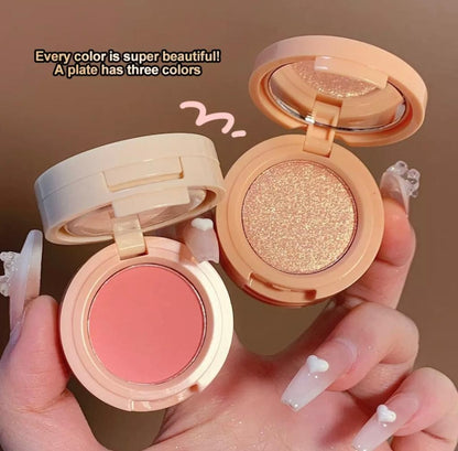 Blusher And Highlighter kit-